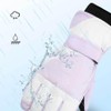 BrightGlow Winter Gloves Ski Gloves Men Women Thermal Fleece Gloves