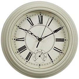 New Traditional Lincoln Wall Clock - CREAM Create a timeless look in your home.