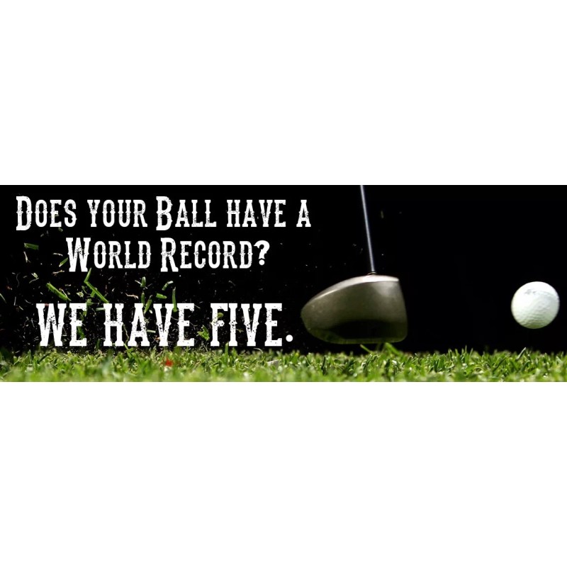 Bandit Non Conforming Illegal Maximum Distance Golf Balls 1 Dozen