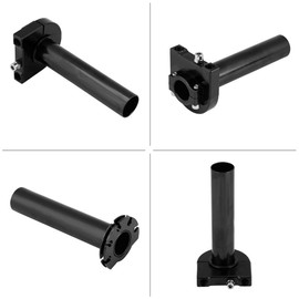 Throttle Twist Grips, Universal 7/8 Inch 22 mm Handlebar Gas Twist Grips Accelerator for Motorcycle Scooter Dirt Bike (Black) for Quick Throttle Grip, Quick Throttle Grip S51 for Throttle Grip 22 mm