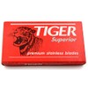 100 Tiger Superior Double Edge Razor Blades
