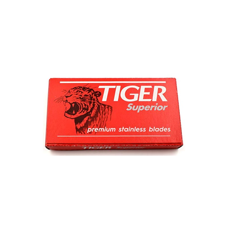 100 Tiger Superior Double Edge Razor Blades
