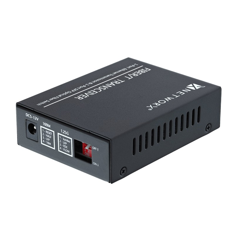 Networx® Gigabit Ethernet Fiber Media Converter - UTP to 1000Base-LX