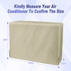 Waterproof Insulated Indoor Air Conditioner Cover for Inside Window AC