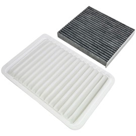 Engine & Cabin Air Filter & 3 Pack Oil Filters Fit for Toyota Camry Venza