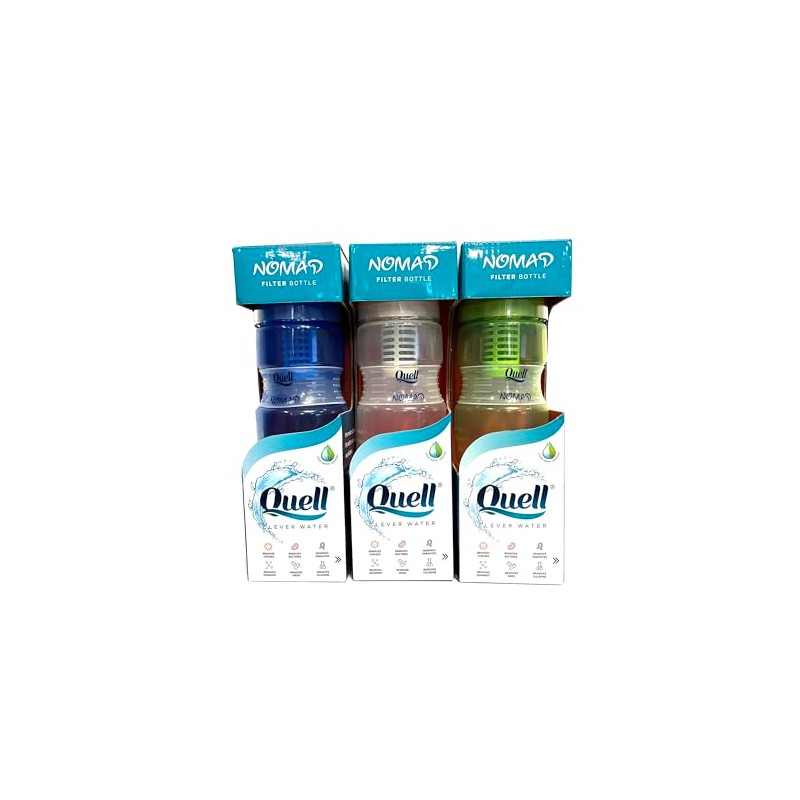 QUELL Filter Bottle Nomad Green