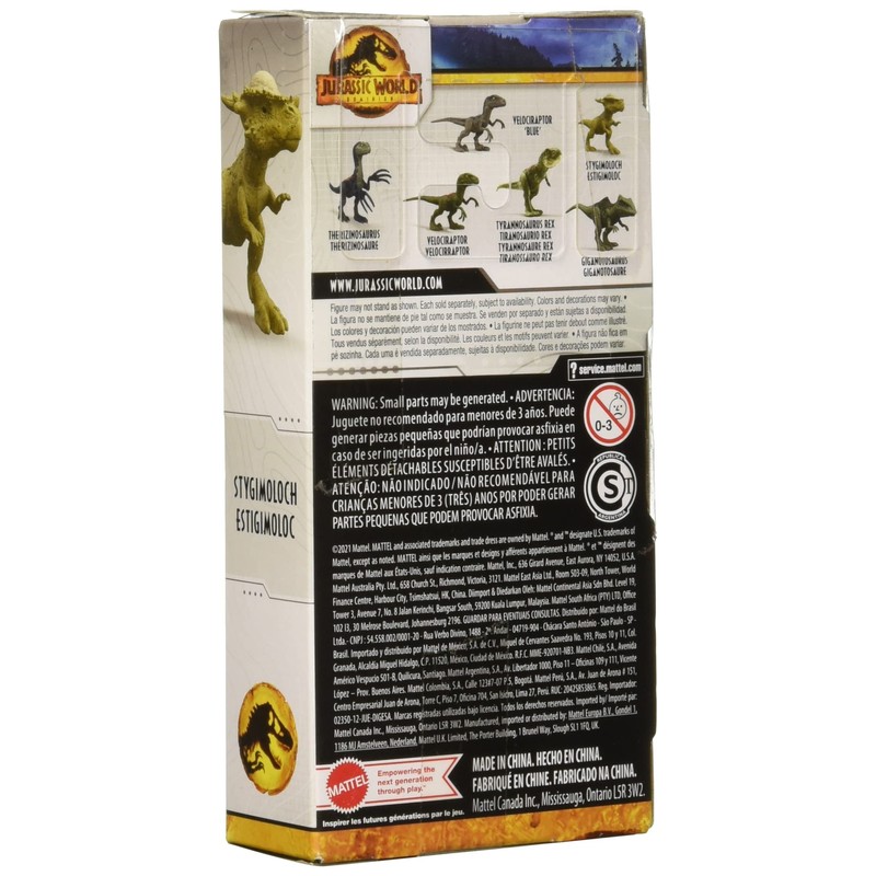 MATTEL Stygimoloch Jurassic 6" Dinosaur Figure