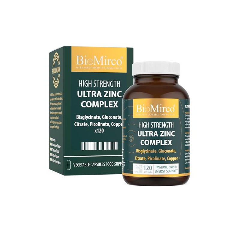 High Strength Ultra Zinc Complex, 120 Premium Capsules, Immune System,