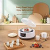 Yogurt Maker Machine, Probiotic Yogurt Maker With Temperature Control, 1.2L