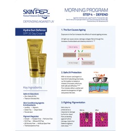 SkinPep Hydra Sun Defence SPF 30 Day Cream 7ml -Safe And Natural Sun Screen Agent Best Sun Cream