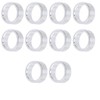 Gind Unthreaded Spacers, Corrosion Resistant Aluminum Alloy Spacers 10 pcs