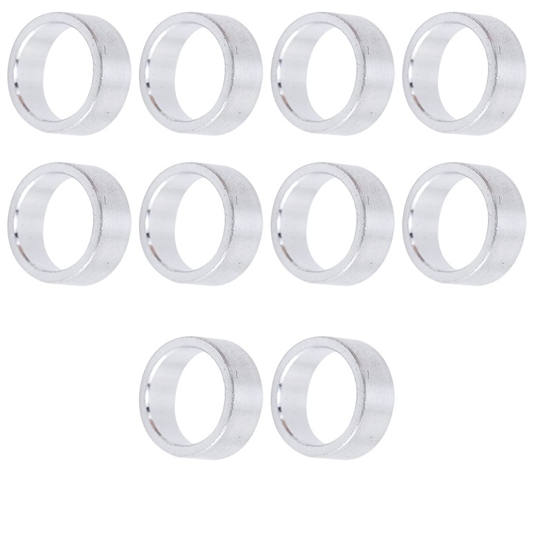 Gind Unthreaded Spacers, Corrosion Resistant Aluminum Alloy Spacers 10 pcs