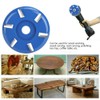 Wood Carving Disc, Steel 6-Teeth Power Wood Carving Disc Tool