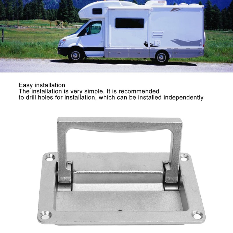 Aramox Recessed Pull Handles, Recessed Pull Handles Spring Loaded Lifting