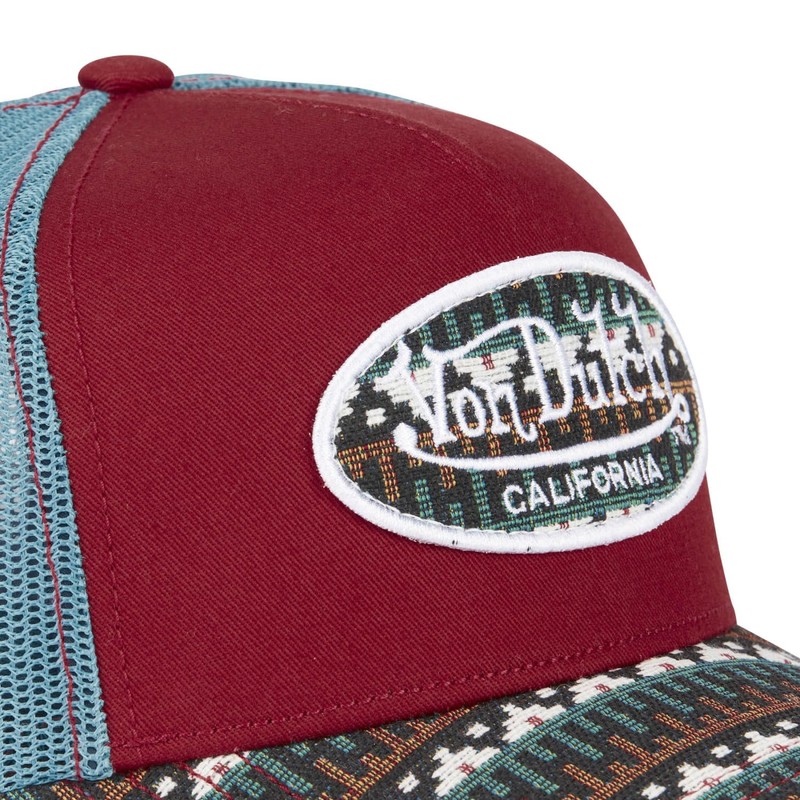 Von Dutch ETHNIK Adjustable Trucker Cap for Men and Women,