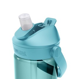 CAMELBAK Thrive Flip Straw Wasserflasche mit Tritan Renew, leicht zu transportieren, Strohhalm-Oberteil, Cove