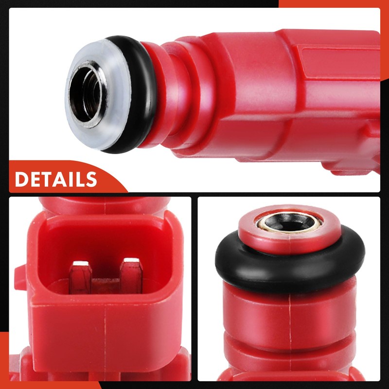 A-Premium 12 Holes 4Pcs Fuel Injectors Compatible with Hyundai Elantra