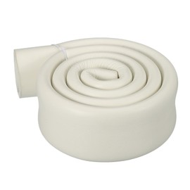 DMiotech 30mm ID x 6mm Thick 3.3ft Pipe Insulation Tube Foam Grip Wrap Closed Cell Foam Tubing Non-Slip for Utensil Tools Handle Support,White,1m