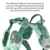 Hurtta Weekend Warrior Park Camo Dog Harness, 39-47"