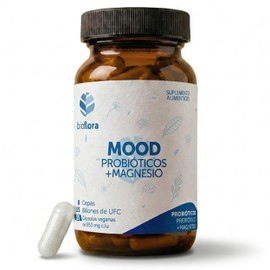 Probióticos y Prebióticos  Citrato y Glicinato de Magnesio BIOFLORA Mood                                                                              