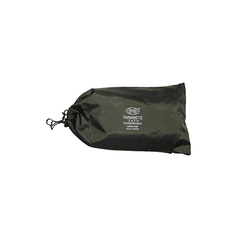 Tarnnetz, 2 x 3 m, hunter-braun, mit PVC-Tragebeutel