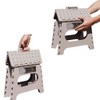 Non-Slip Folding Step Stool, Sturdy Safe Enough - Holds up