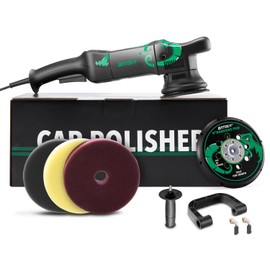 BATOCA Dual Action Polisher 6-inch DA Polisher for Car Detailing, Car Buffer Polisher 700w Random Orbital, 6 Variable Speed Polishing Kit with 3 Polishing Pads
