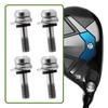 LT Easiyl 4pcs Golf Driver Sleeve Adapter Screws M5 Compatible