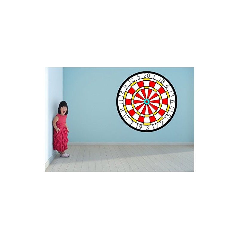 Concept 234 Dartboard Sports Wall Art Decal Sticker