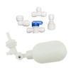YZM Water Filter PVC Mini Float Valve, Tank Mount, Adjustable