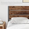 Fluest Queen Bed Frame with Headboard and Footboard, with Under