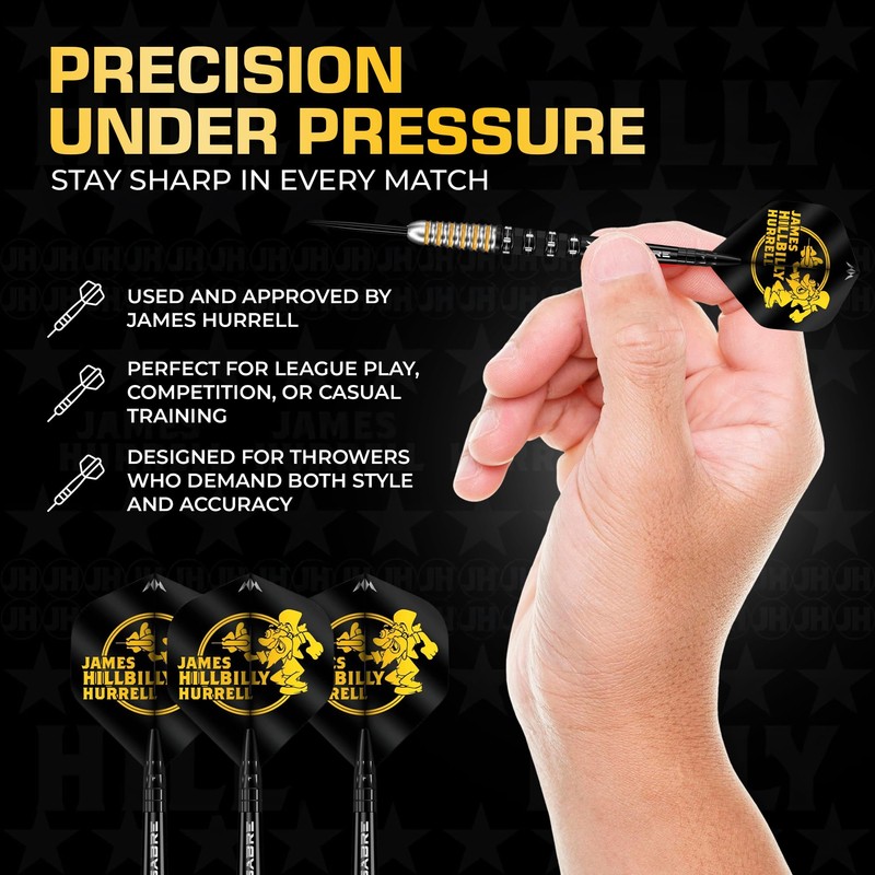 Mission | James Hurrell Darts | Steel Tip | 95%