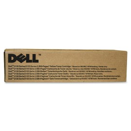 Dell NPDXG 2150 2155 Toner Cartridge (Yellow) in Retail Packaging