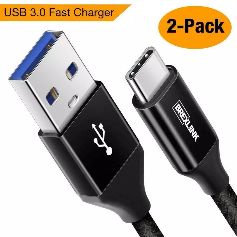 Brexlink USB C To USB A Charge/Sync Cable - Black