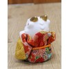 Yakushi Kiln Nishikisai Ryu (Fukufuku Drawstring Bag), Auspicious Success and