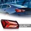 GRAND ORANGE LED Tail Light Compatible with Chevy Malibu 2019