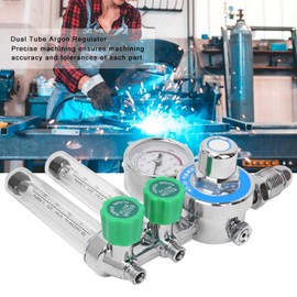 Oumefar Gauge Flowmeter Argon Purging Regulator for TIG welding WX-55X-2L Pressure Reducer CGA540 US Standard
