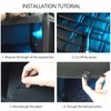 Car Boot Cover Retaining Strap, Rear Shelf Strap, Universal Parcel