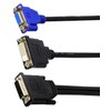 zdyCGTime Wyse DVI-I Splitter Cable - DVI-I(24+5) Male to DVI-D(24+1)