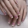 Pure Handmade Nails Press on Nail Reusable Fake Nails Short
