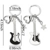 Mini Guitar Keychains for Women Men 2pcs Music Gifts for