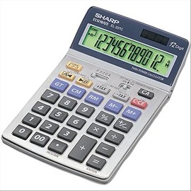 Sharp EL 337C 12 digit desktop Calculator