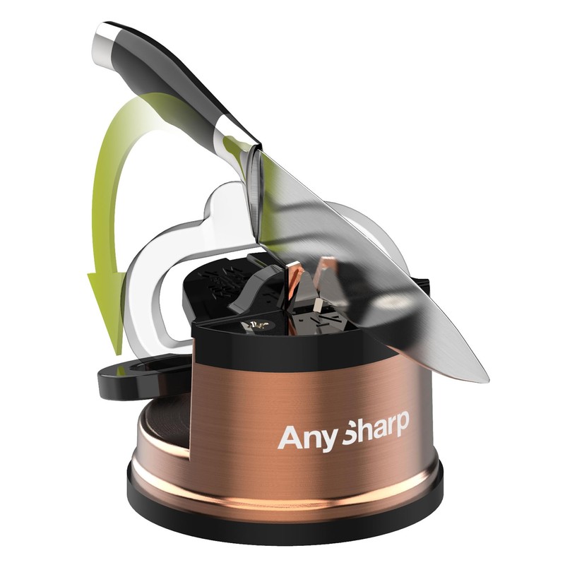 AnySharp – CHEF – Hands Free Knife Sharpener - Easy