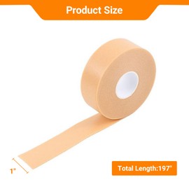 Heel Tape for Shoes, Waterproof Anti Chafing Heel Grip Tape, Soft PE Foam Foot Cushion for Blister Prevention & Friction Protection, Heel Slip Guard, 10 Rolls (1" x 5.47 Yards)