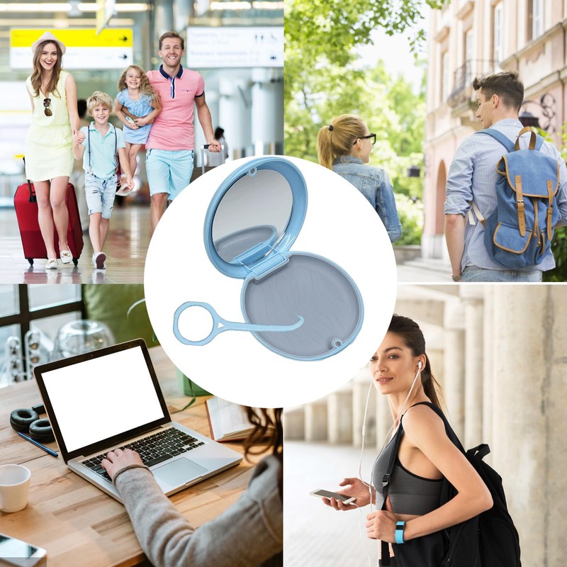 2 Pcs Retainer Case, Retainer Box With 2 Pcs Aligner