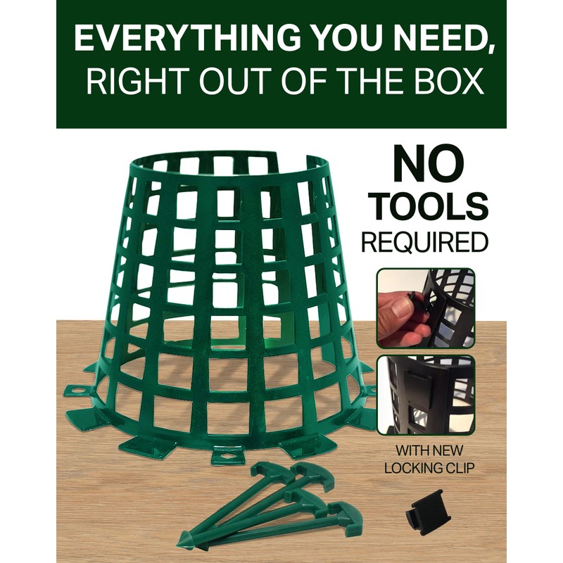 Plant Knight Sapling Protector 6-Pack – Tree Trunk Protector Guards