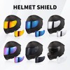 JQF Gear Stream II Visor Shield, Helmet Shield Repalcement for