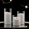 KETELAMP Hurricane Candle Holder - Open Ended Glass, Bottomless Cylindrical