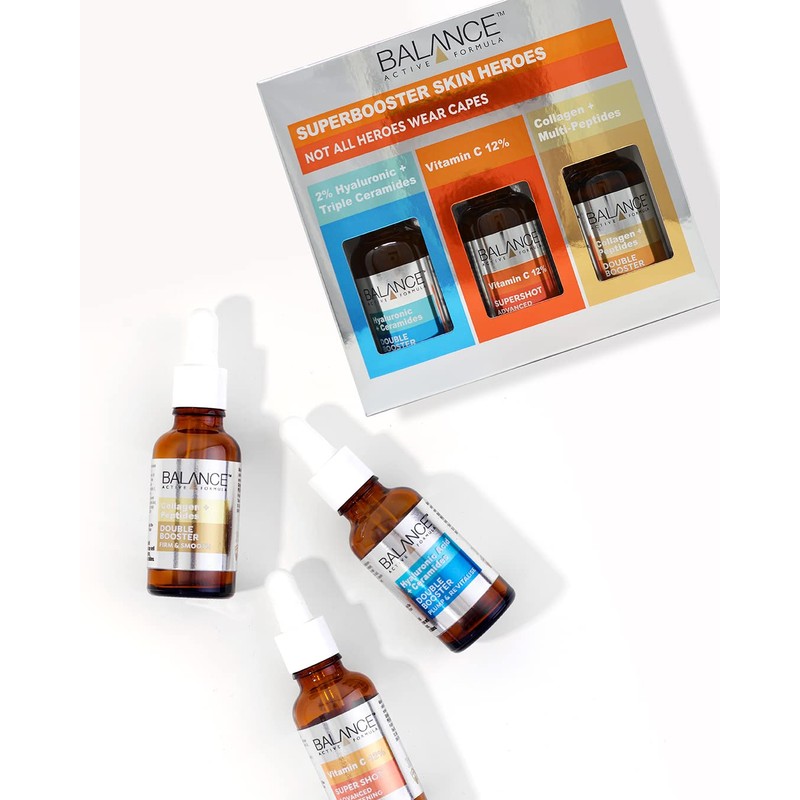 Balance Active Formula Superbooster Skin Heroes Set (2% Hyaluronic &