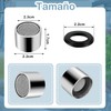 5 Pieces Filter Faucet 22mm Female Thread Aerator Replacement Basin